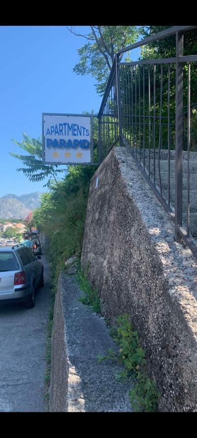 Apartments Parapid Κότορ Εξωτερικό φωτογραφία